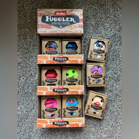 BRAND NEW COMPLETE Set Of 9 2025 Fuggler Baby Fugg SERIES 3 with Display